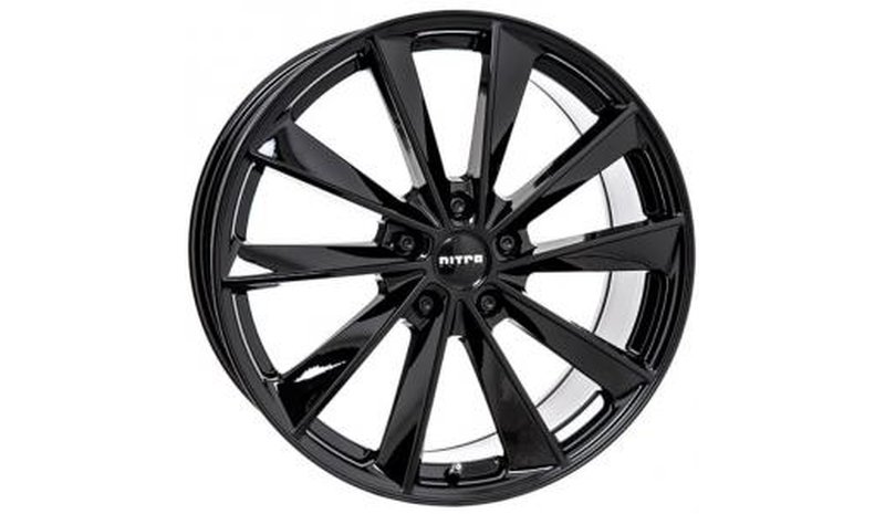 Nitro Aero FF Gloss Black 9.5x20 5/114.3 ET45 B64.1