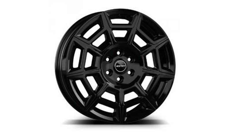 GMP Pervan Gloss Black 8x20 5/160 ET50 B65.1