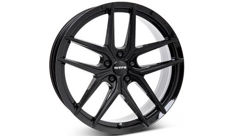 Nitro Throne FF Gloss Black 9.5x21 5/114.3 ET38 B64.1