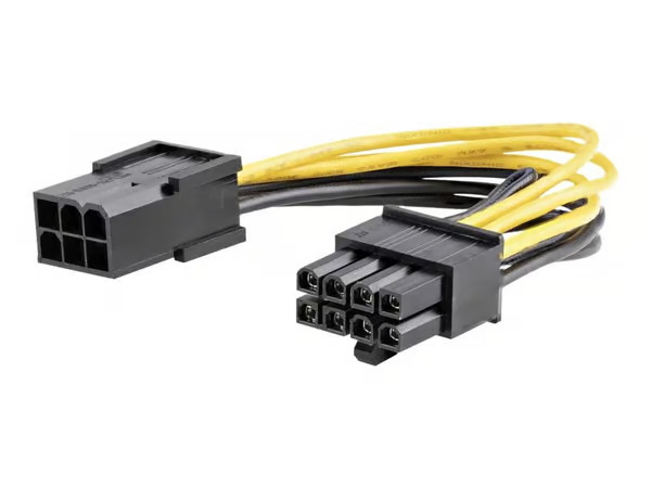 StarTech.com PCI Express 6 pin to 8 pin Power Adapter Cable