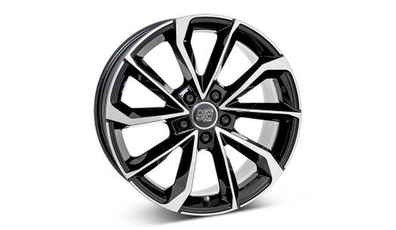 MSW 42 Gloss Black Polished 8x18 5/114.3 ET45 B73.1