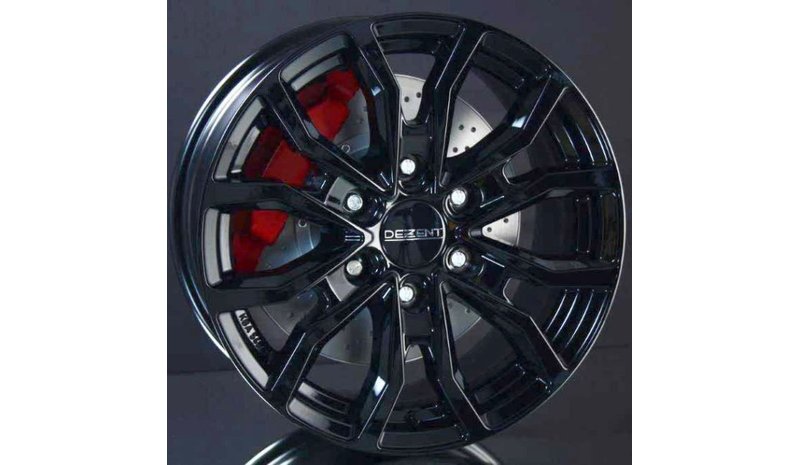 Dezent KC Black 7,5x19 6/139,7 ET45 B93 – kuva 1/2
