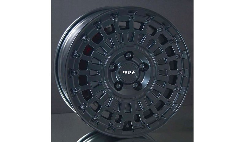 DOTZ 4X4 Talara Black 8x17 5/127 ET43 B71 – kuva 1/2
