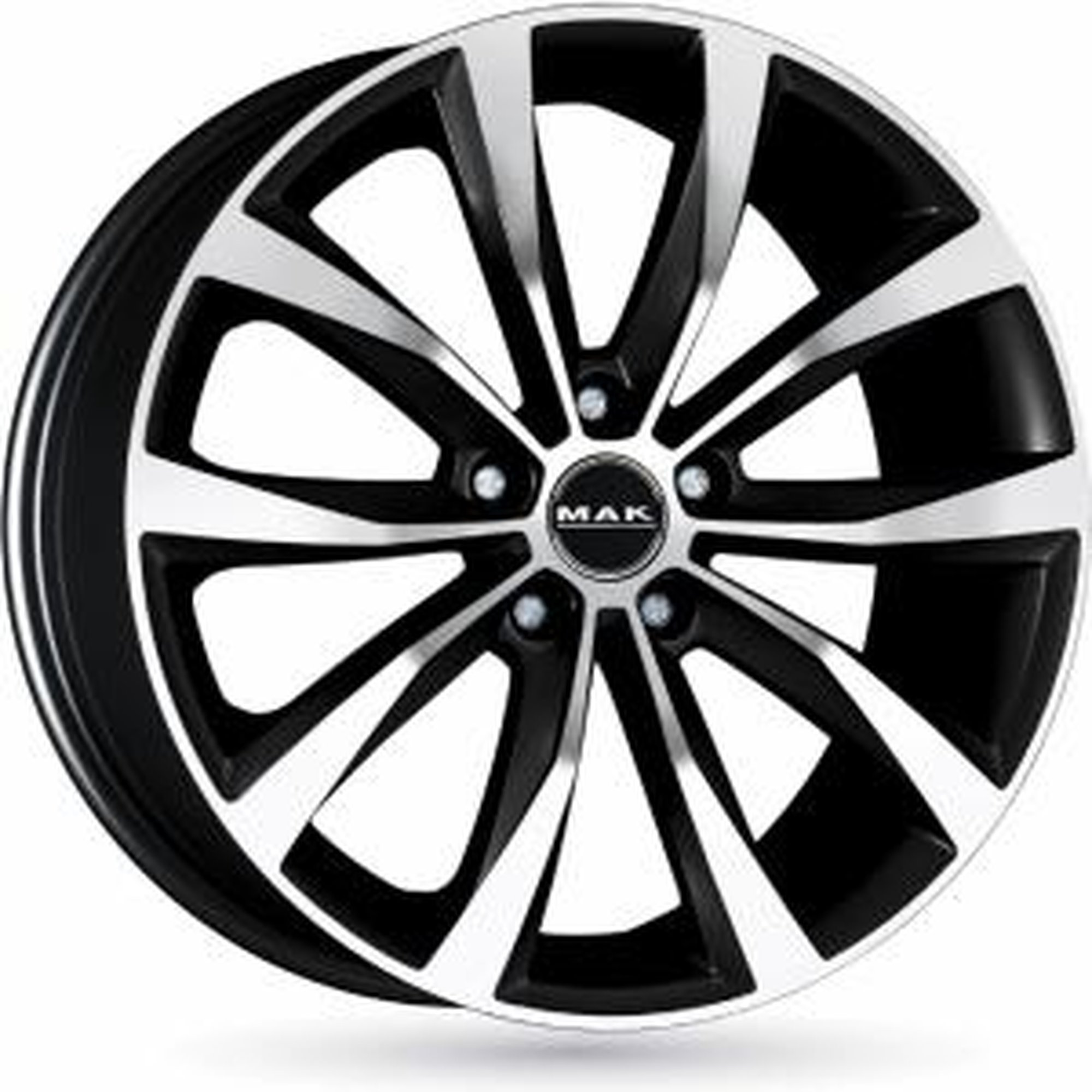 MAK Wolf Black Machined Face 7,5x20 5/112 ET44 B57