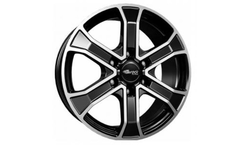 Brock RC31 Black Polished 8x18 6/114,3 ET30 B66