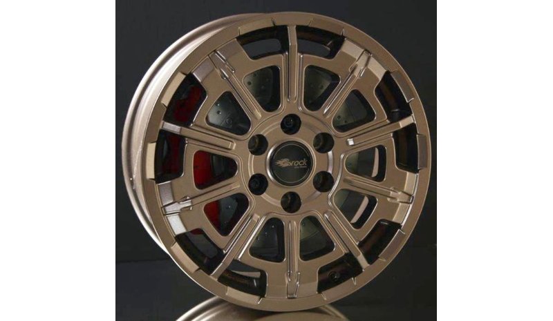 BROCK B45 Bronze Copper 7x17 5/112 ET51 B66.6 – kuva 1/2