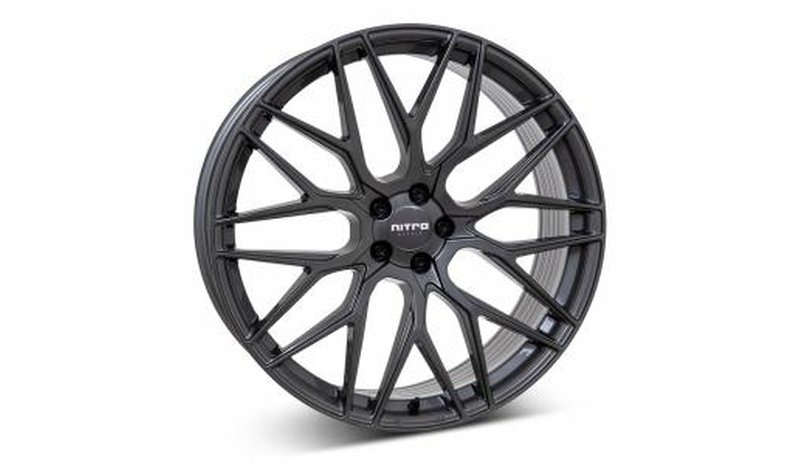 Nitro Fury FF Gloss Grey 10x20 5/112 ET55 B57.1 – kuva 2/2