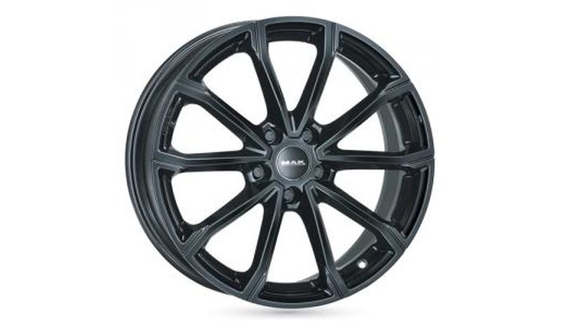 MAK Davinci Shiny Black 7x18 5/114,3 ET50 B60 – kuva 1/1