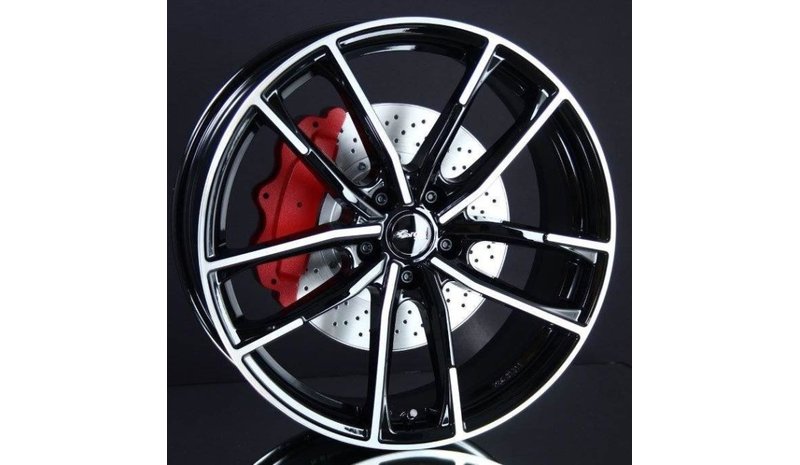 Brock B38 Black Full Polish 8x19 5/114.3 ET38 B72.6 – kuva 1/2