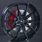 Brock B42 Shiny Black 8.5x19 5/112 ET30 B66.6 – kuva 1
