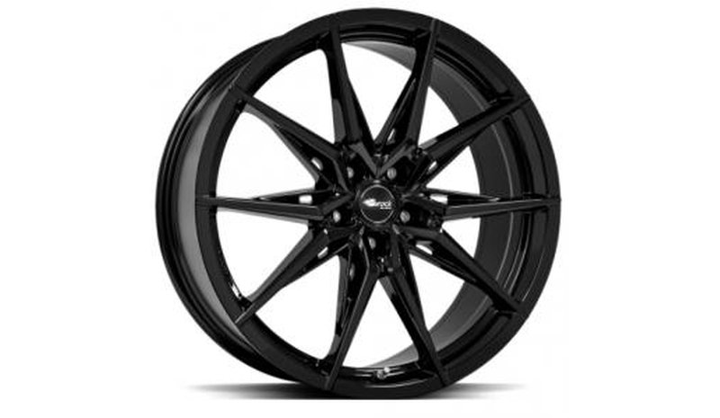 Brock B42 Shiny Black 8.5x19 5/112 ET30 B66.6