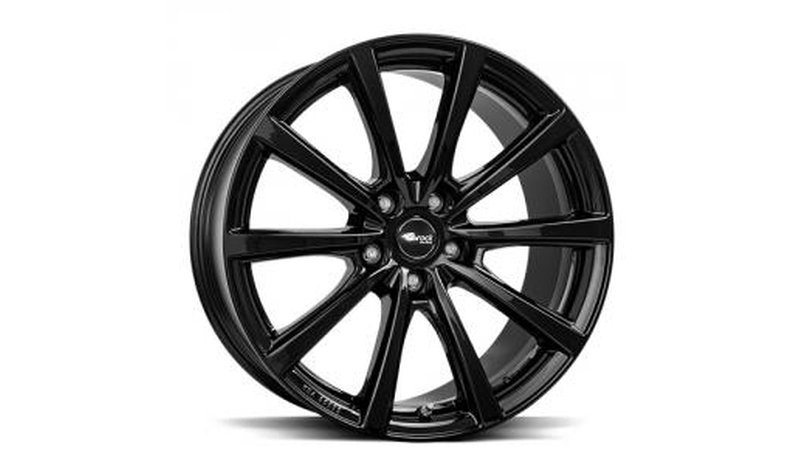 Brock B32 Shiny Black 8.5x18 5/112 ET36 B66.55 – kuva 1/1