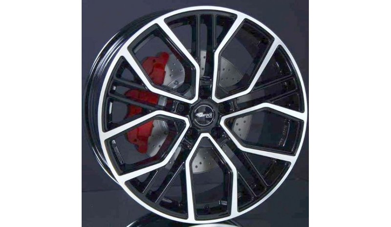 Brock B41 Black Full Polish 8.5x19 5/130 ET52 B84.1 – kuva 1/2