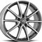 Brock RC32 Titanium Full Polish 7x18 5/114.3 ET48.5 B67.1 – kuva 1