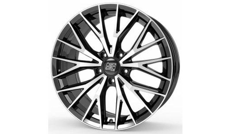 MSW 44 Gloss Black Polished 8,5x20 5/108 ET45 B73.1