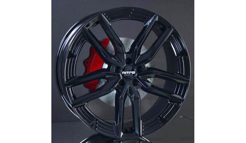 Nitro Momentum FF Black 11,5x21 5/130 ET60 B71 – kuva 1/2