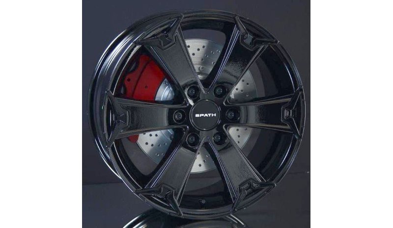 Spath SP52/H Gloss Black 9x20 6/130 ET50 B84.1 – kuva 1/2