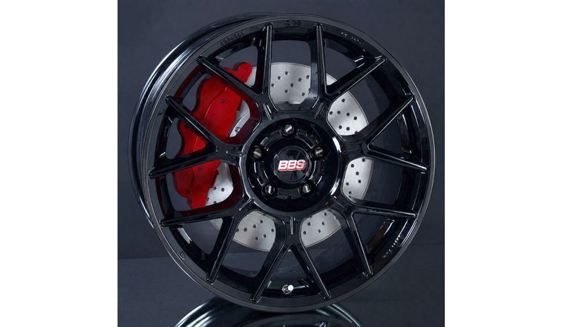 BBS XR Black Red 8.5x20 5/108 ET40 B70.1 – kuva 1/2
