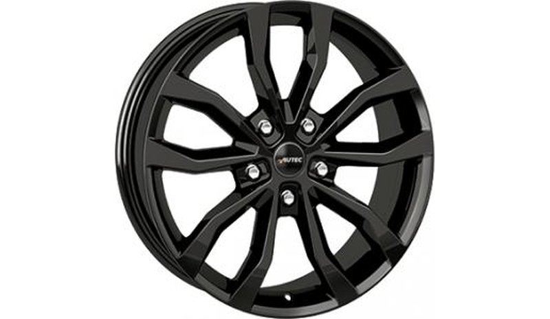 AUTEC UTECA Gloss Black 8.5x18 5/112 ET56 B57.1 – kuva 1/1