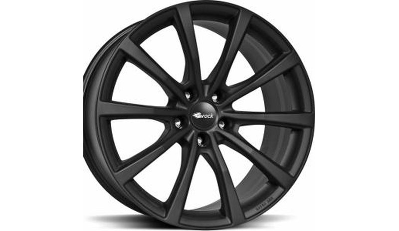 Brock B32 Matt Black 8.5x19 5/130 ET52 B71.6