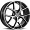 BBS SR Volcano Grey Diam Cut 8x18 5/112 ET45 B82 – kuva 1