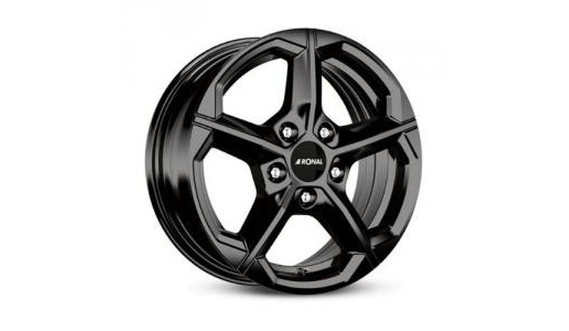 RONAL CA1 Jet Black 6x16 5/130 ET68 B78.1 – kuva 1/1