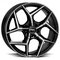 Rial Salento Diamond Black Pol 8x18 5/114.3 ET50 B67.1 – kuva 1