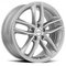 BBS SX Brilliant silver 7.5x17 5/112 ET49 B57.1 – kuva 1