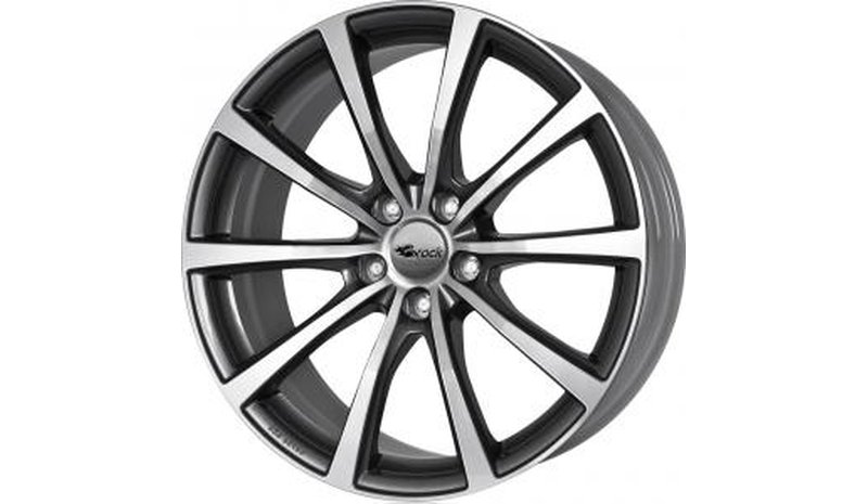 Brock B32 Titanium Full Polish 8.5x20 5/114.3 ET40 B72.6