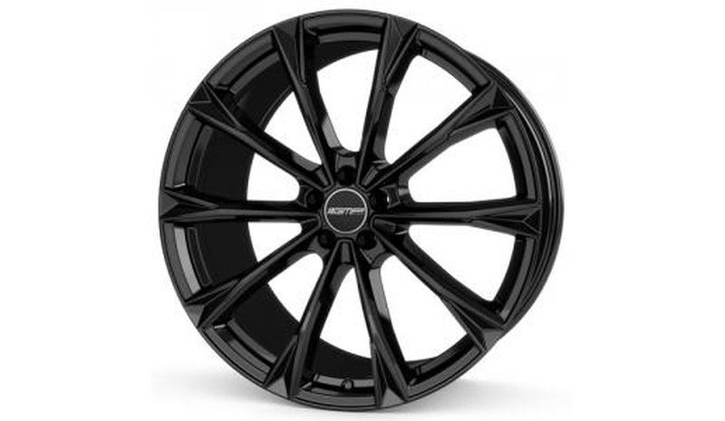 GMP Totale Glossy Black 9.5x20 5/114.3 ET45 B64.1 – kuva 2/2