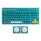 8Bitdo 85HD03 näppäimistö Pelaaminen USB + RF Wireless + Bluetooth QWERTY englanti Sininen 69226