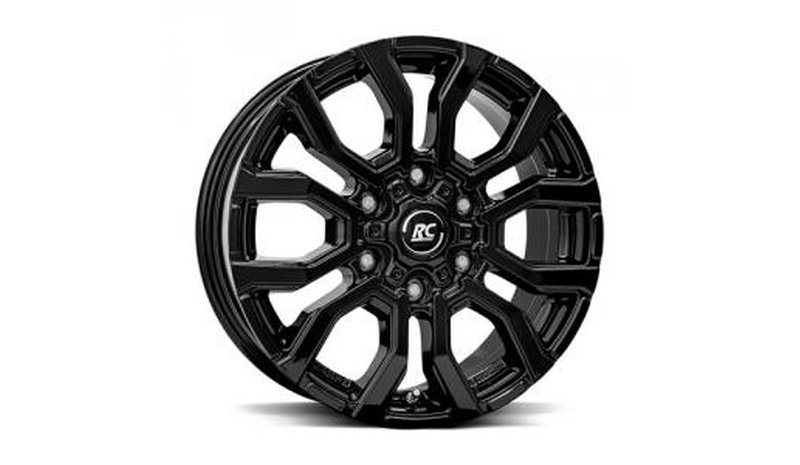 Brock RC35 Gloss Black 6.5x17 6/139.7 ET48 B92.4 – kuva 1/1