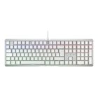 CHERRY XTRFY MX 3.1 näppäimistö Pelaaminen USB QWERTZ Saksa Valkoinen G80-3