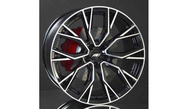 AEZ Toronto Dark 9,5x20 5/114,3 ET45 B64 – kuva 1/2