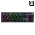 Sharkoon SKILLER SGK20 Red näppäimistö Pelaaminen USB QWERTZ Saksa Musta 40449