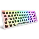 Sharkoon SKILLER SGK50 S4 näppäimistö Koti USB QWERTY Saksa Valkoinen 10006