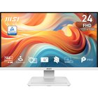 MSI Pro MP241W E14V tietokoneen litteä näyttö 60,5 cm (23.8") 1920 x 1080 pikseliä Full HD LCD Valkoinen PRO M