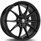 Sparco Trofeo Matt Black 6x14 4/100 ET35 B63.3 – kuva 1