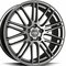 Rial Kibo Metal Grey 8x18 5/105 ET38 B56.6 – kuva 1