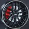 BBS CC-R Satin Black 8x19 5/114.3 ET38 B82 – kuva 1