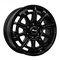 Brock B45 Shiny Black 7x17 6/120 ET45 B74.6 – kuva 1