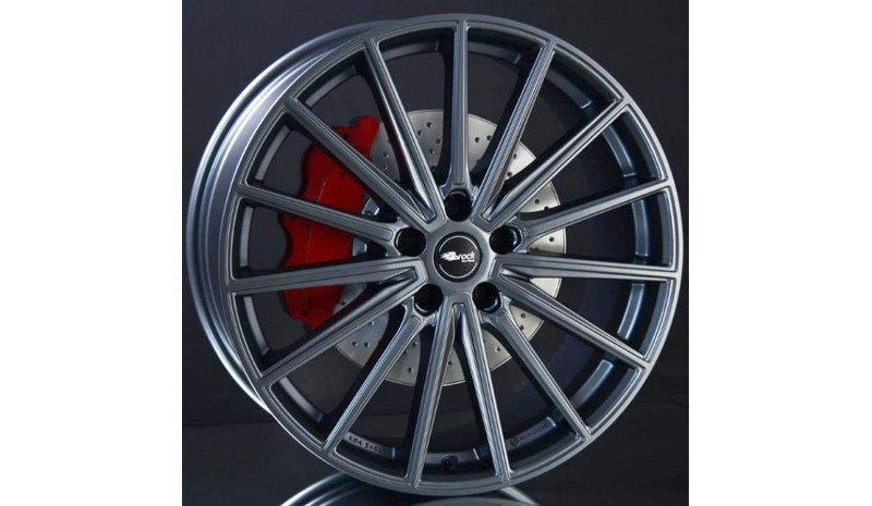Brock B43 Cosmic Grey Matt 10x20 5/130 ET49 B66.6 – kuva 1/2