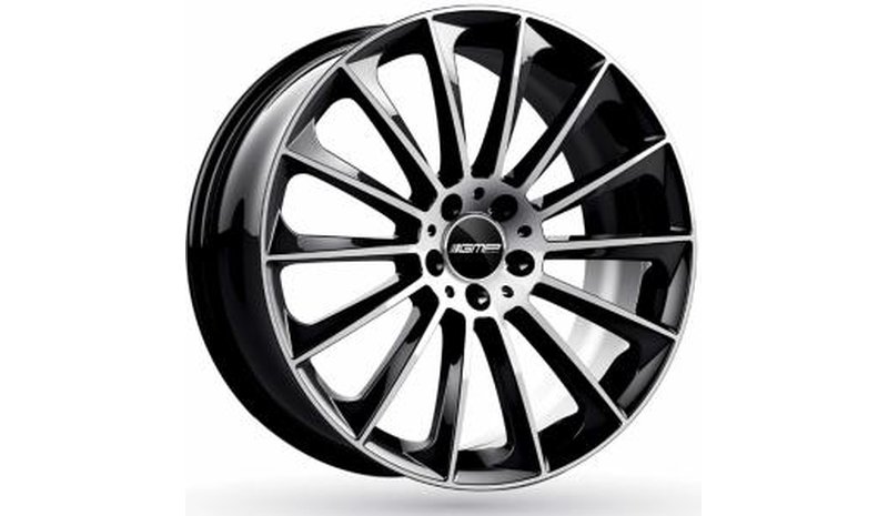 GMP Stellar Black Machined Face 9x21 5/120 ET45 B72