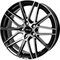 Brock B34 Black Full Polish 8x18 5/120 ET30 B72.6 – kuva 1