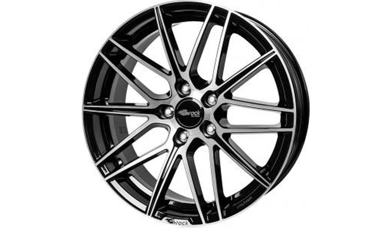 Brock B34 Black Full Polish 8x18 5/120 ET30 B72.6 – kuva 1/1
