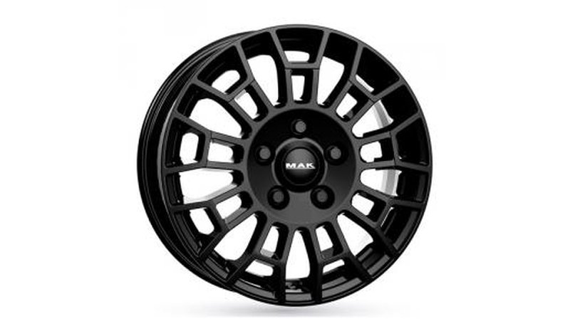 MAK Nomad Shiny Black 7,5x18 5/118 ET58 B71 – kuva 1/2