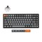 Keychron K2 Max näppäimistö Universaali USB + RF Wireless + Bluetooth Musta, Harmaa K2M-J – kuva 1