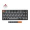 Keychron K2 Max näppäimistö Universaali USB + RF Wireless + Bluetooth Musta, Harmaa K2M-J – kuva 2
