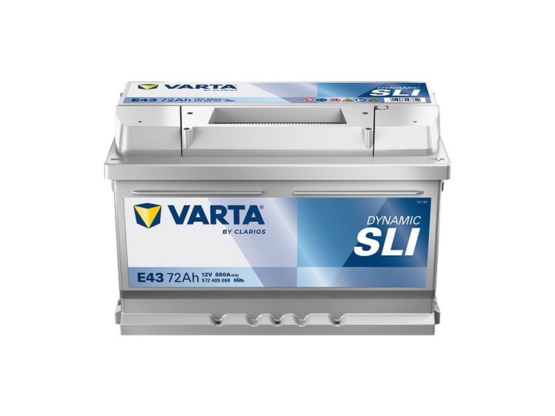 Varta Dynamic SLI E43 72Ah käynnistysakku