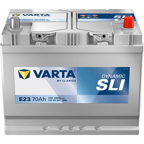 VARTA BLUE DYNAMIC E23 70AH AKKU – kuva 2/2